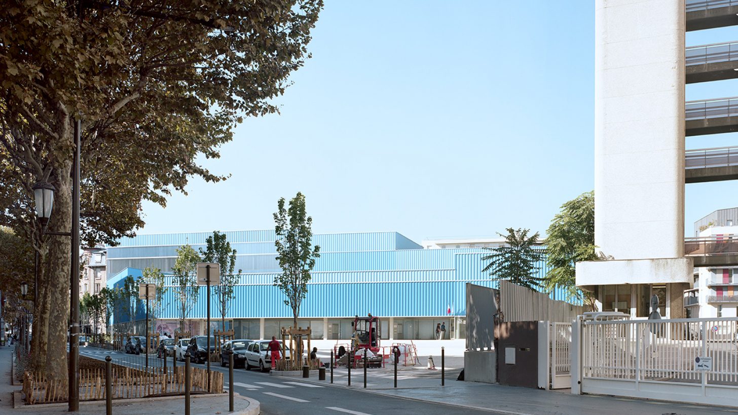 Construction d'une école à CharentonlePont avec SBBT Architecture — ALTERNATIVE Bureau d