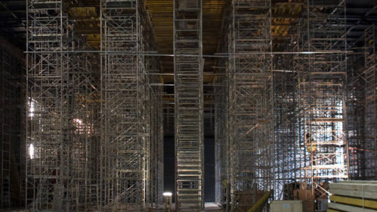 MC93 Bobigny Chantier vue intérieure