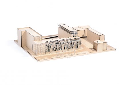 maquette logements A8b austerlitz zac paris rive gauche