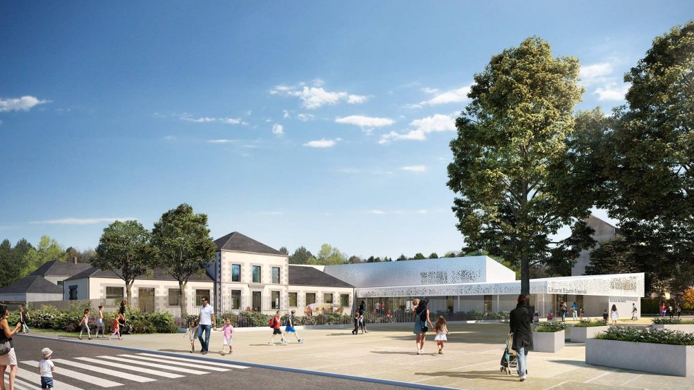 Anatole France school in CharentonlePont with SBBT Architecture — ALTERNATIVE Acoustic