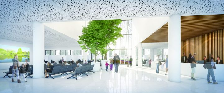 nouveau centre administratif corbeil essonnes hall