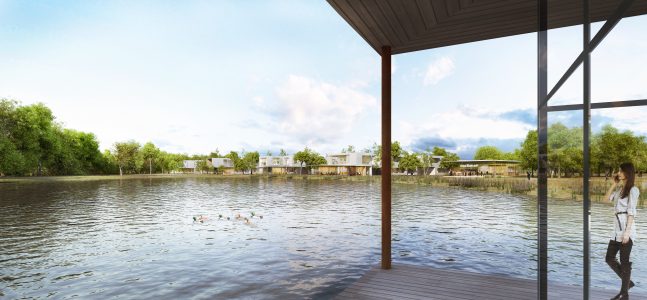 siege Lesaffre vue depuis la pagode