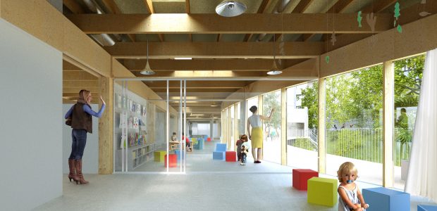 crèche bourg la reine rue des rosiers intérieur