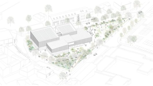 acousticien cinema nort-sur-erdre axonometrie