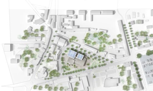 acousticien cinema nort-sur-erdre plan masse